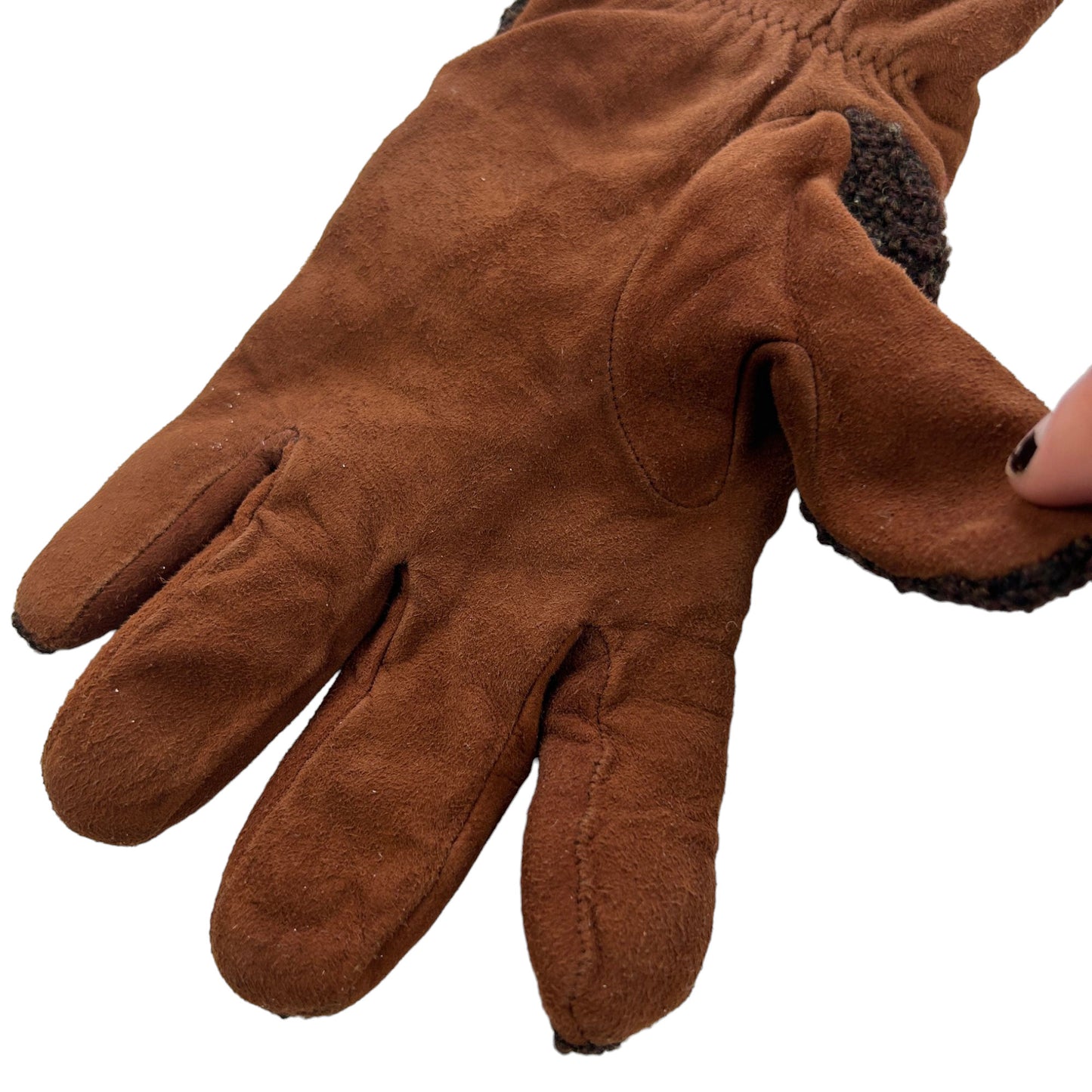 Vintage Fendi Knitted Gloves