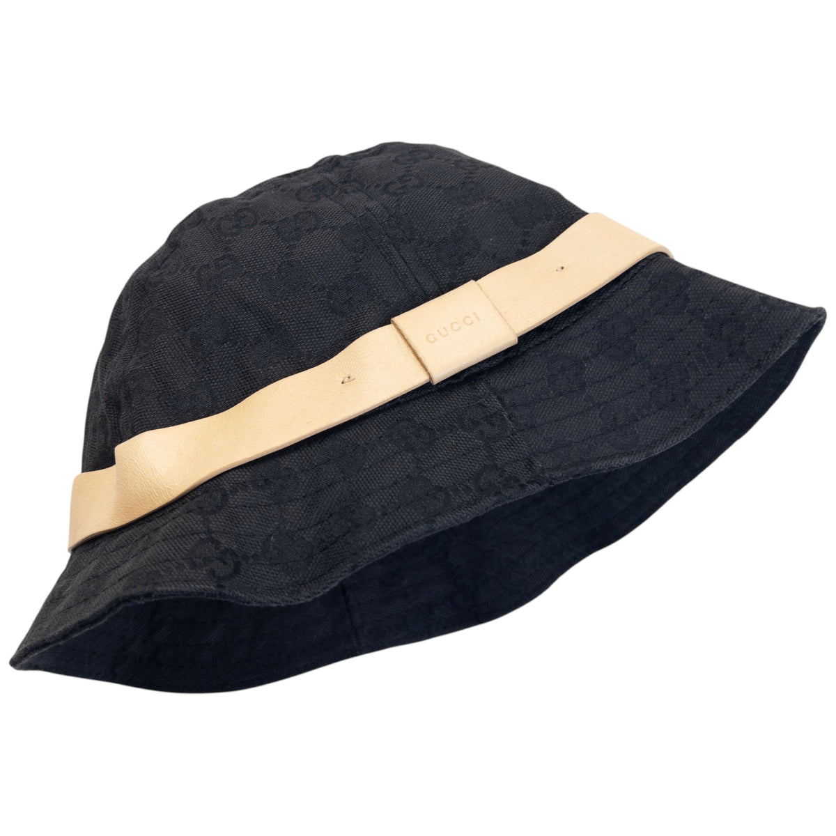 Vintage 2000s Gucci Monogram Bucket Hat Size L