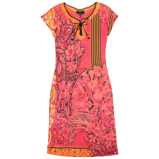 Vintage 2000s Roberto Cavalli Class Floral Dress Womens Size S