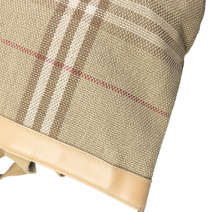 Vintage Burberry Nova Check Woven Shoulder Bag