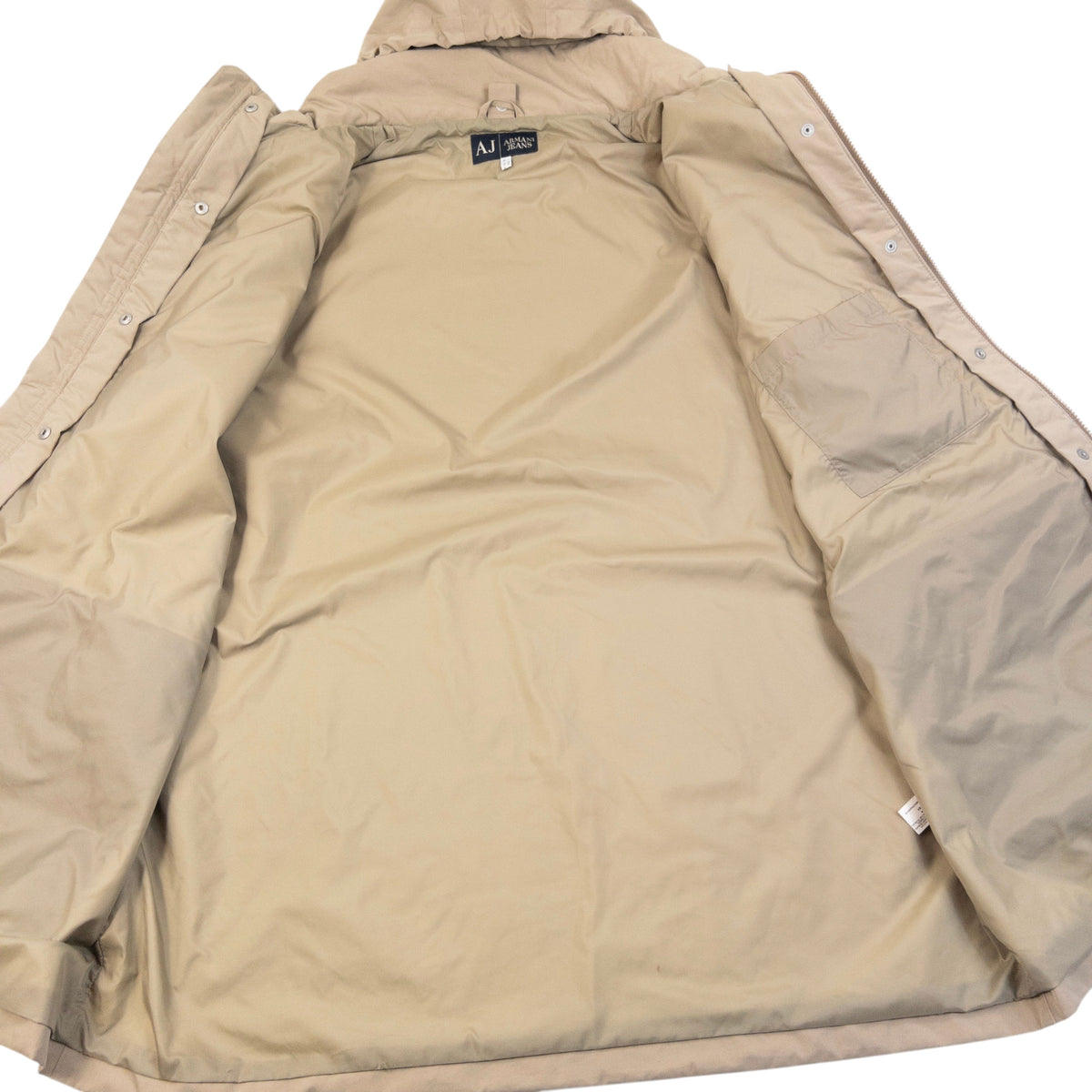 Vintage 2000s Armani Jeans Zip Up Rain Jacket Size XXL