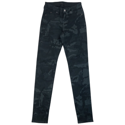 Vintage 2000s Hysteric Glamour Camo Stretch Denim Skinny Jeans Womens Size XS