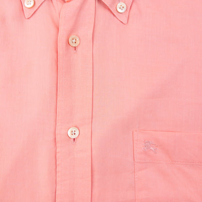 Vintage 2000s Burberry Nova Check Cuff Long Sleeve Button Up Shirt Size L