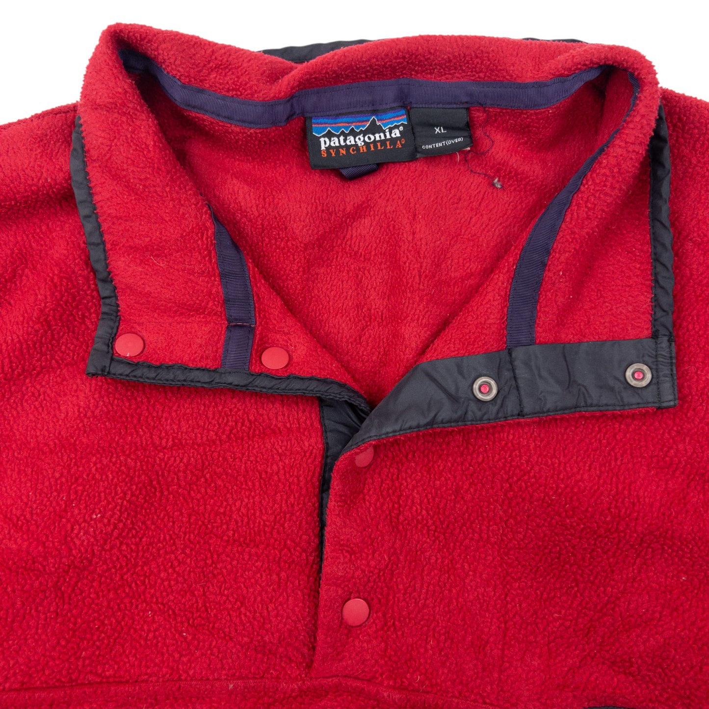 Vintage Patagonia Snap T Button Fleece Sweatshirt Size XL