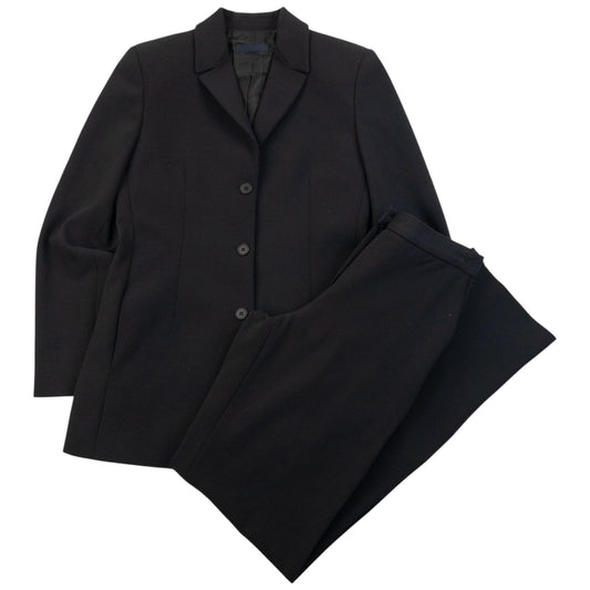 Vintage 90s Emporio Armani Jacket & Trousers Suit Set Womens Size S