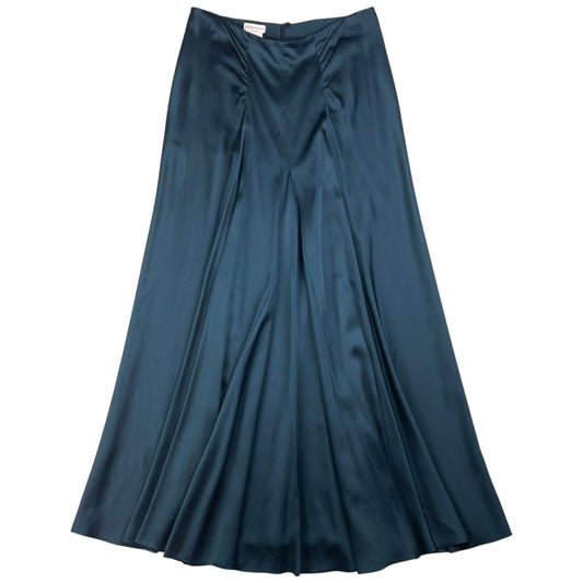 Vintage Emporio Armani Satin Maxi Skirt Womens Size W31