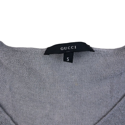 Vintage 90s Gucci By Tom Ford Linen Knit Vest Top Womens Size S