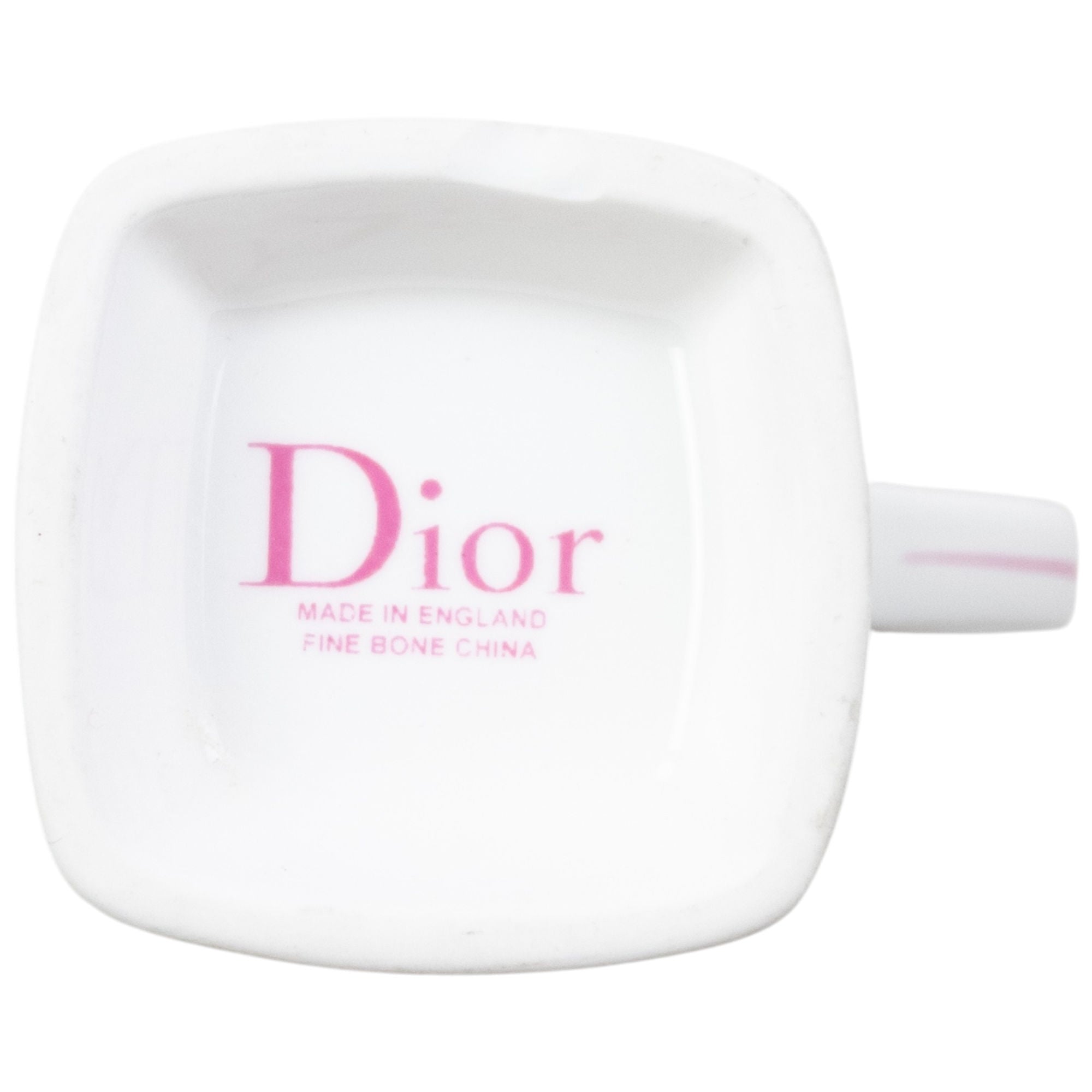 Vintage 2000s Dior Monogram Fine Bone China Mug