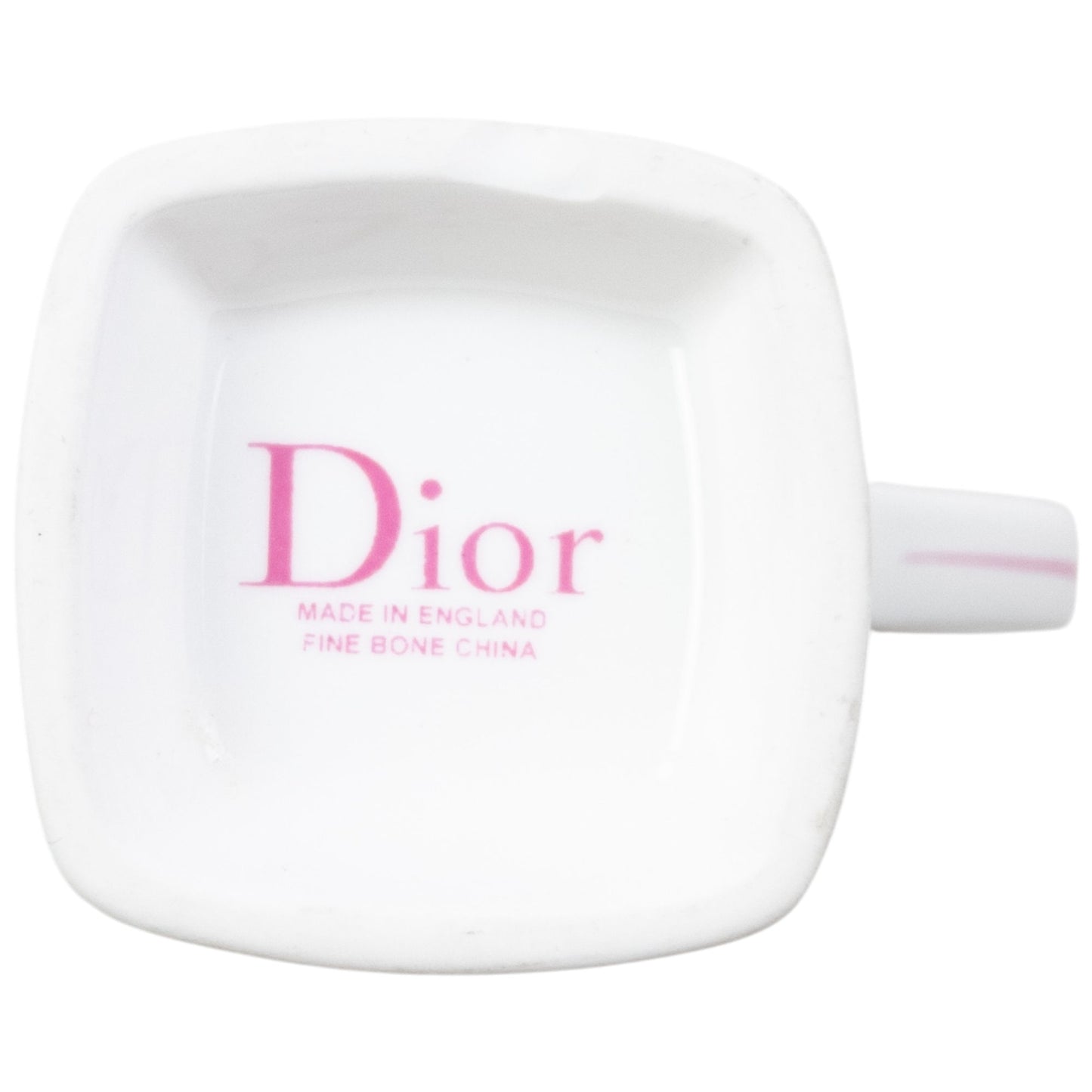 Vintage 2000s Dior Monogram Fine Bone China Mug