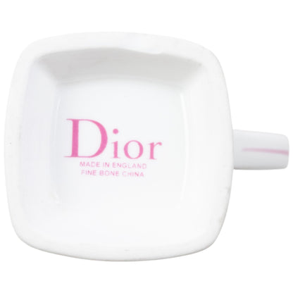 Vintage 2000s Dior Monogram Fine Bone China Mug