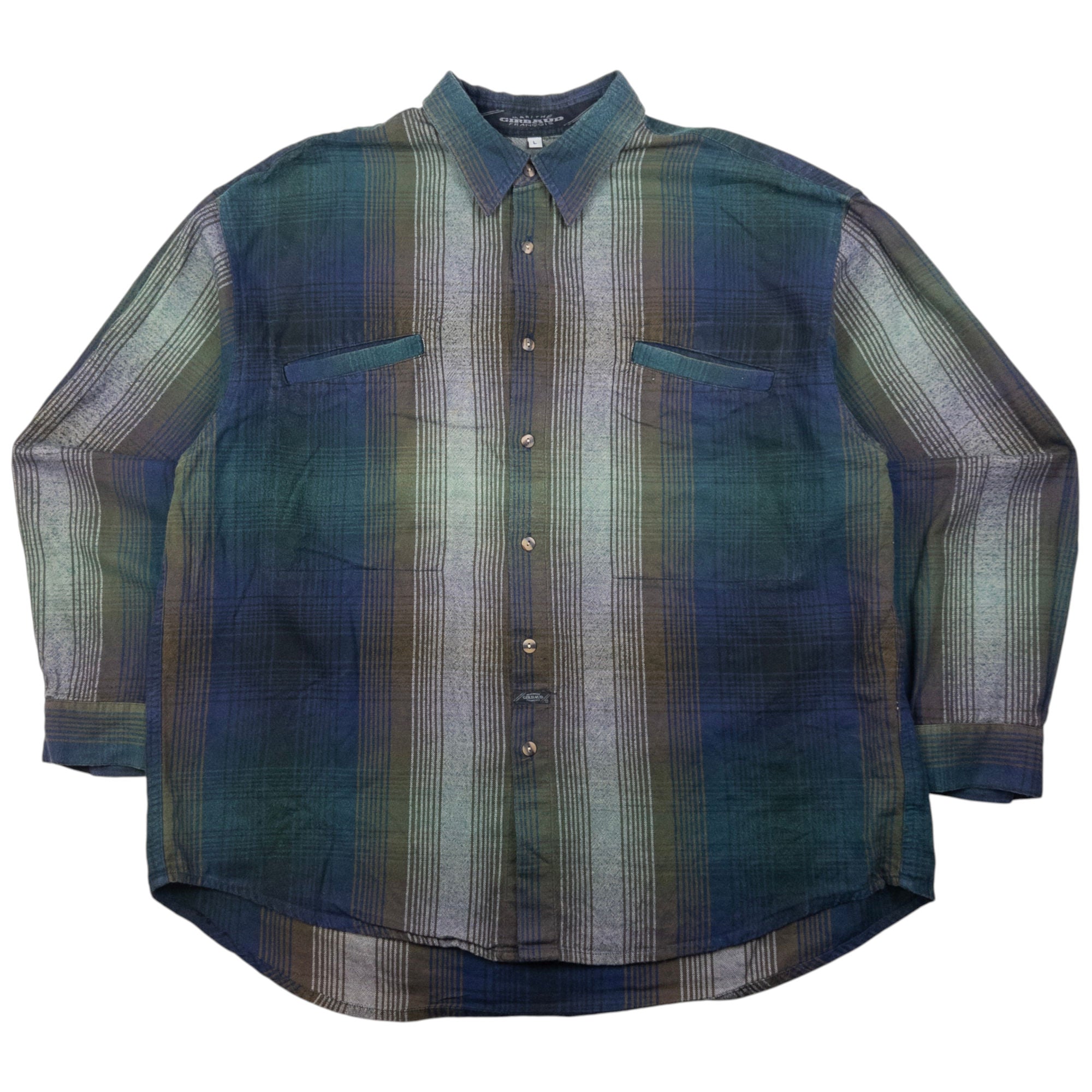 Vintage Marithe + Francois Girbaud Long Sleeve Button Up Shirt Size XL