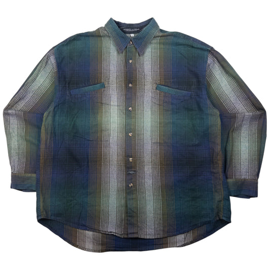 Vintage Marithe + Francois Girbaud Long Sleeve Button Up Shirt Size XL