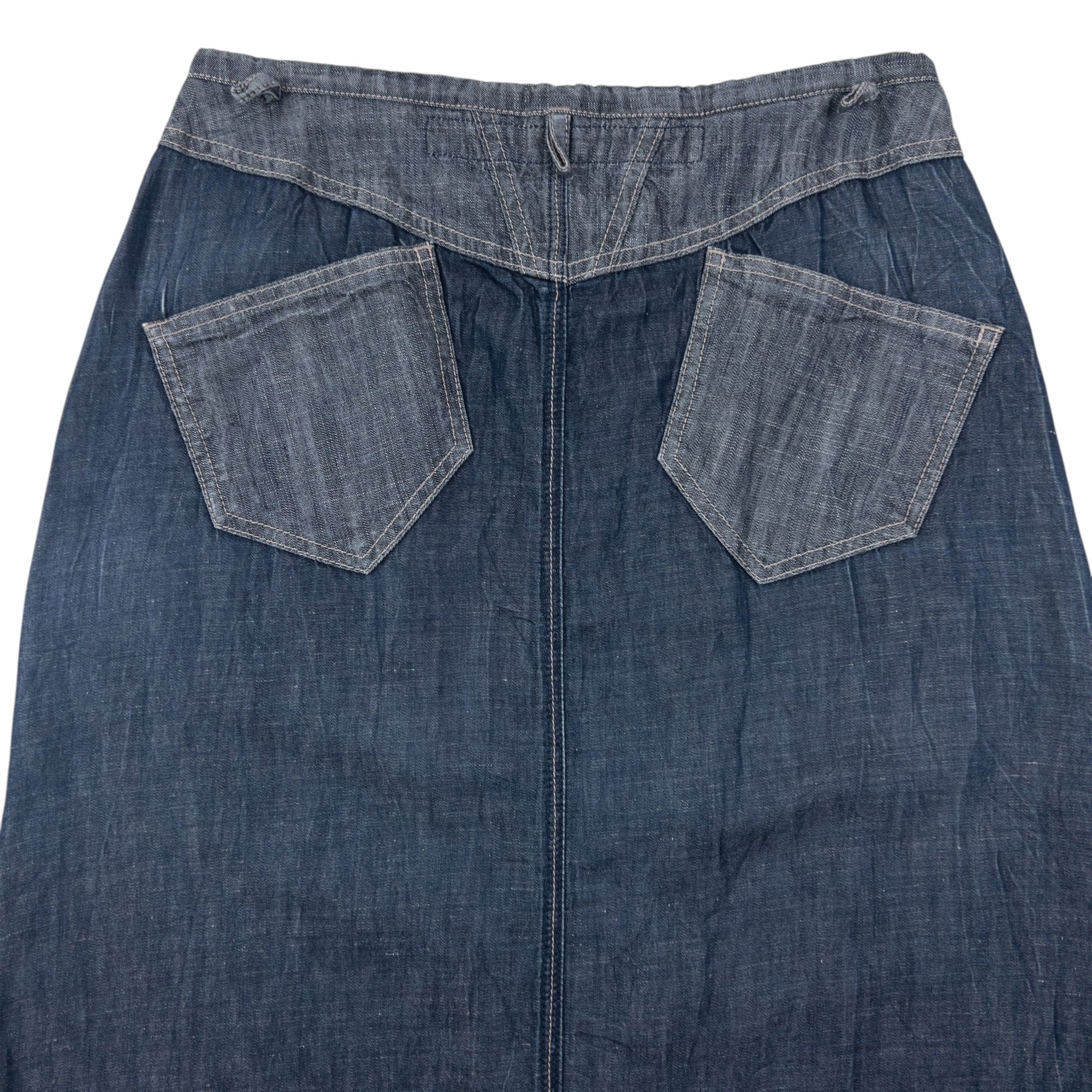 Vintage 2000s Marithe + Francois Girbaud Denim Skirt Womens Size W28