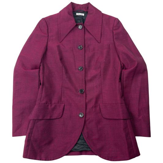 Vintage Miu Miu Tailored Jacket Womens Size M