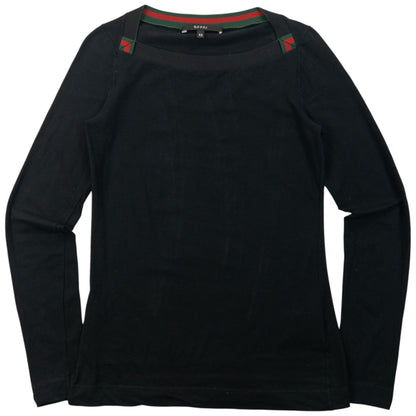 Vintage 2000s Gucci Long Sleeve T Shirt Womens Size XS