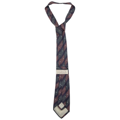 Vintage Gucci Striped Silk Tie