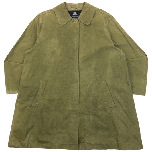 Vintage 2000s Burberry Button Up Jacket Womens Size XL