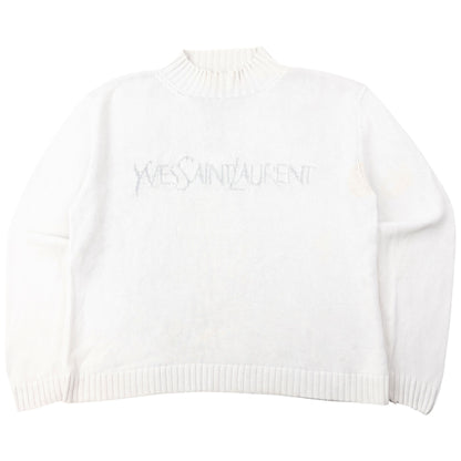 Vintage 2000s YSL Yves Saint Laurent Knit Jumper Size M