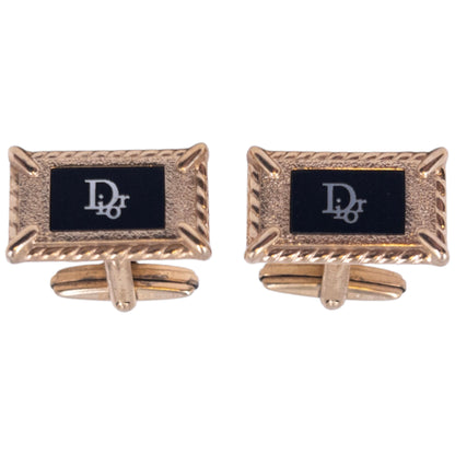 Vintage Dior Embossed Cufflinks