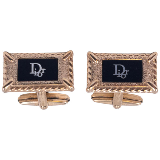 Vintage Dior Embossed Cufflinks