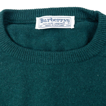 Vintage 90s Burberry Wool Jumper Size L