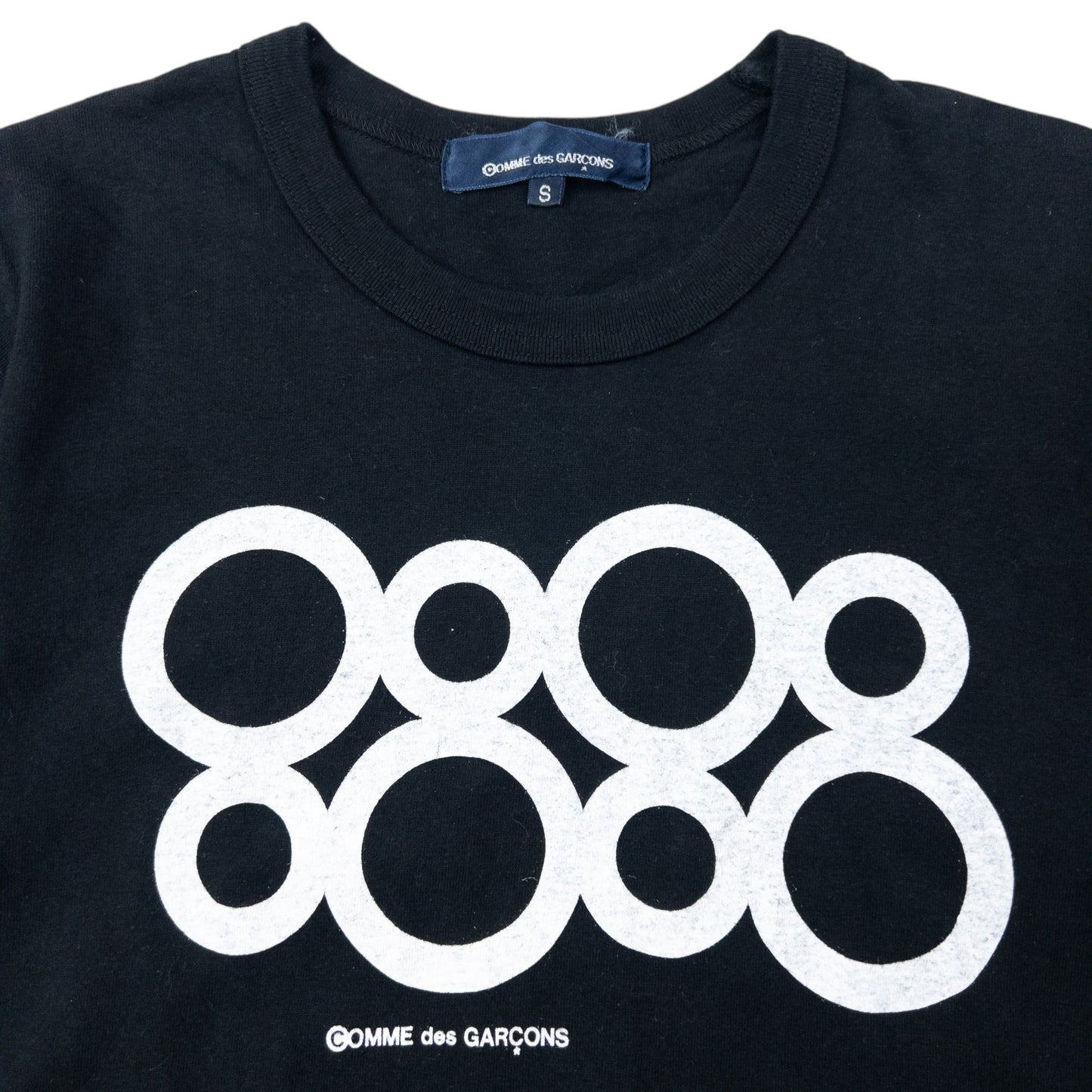 2016 Comme Des Garçons Circle Graphic T Shirt Womens Size S