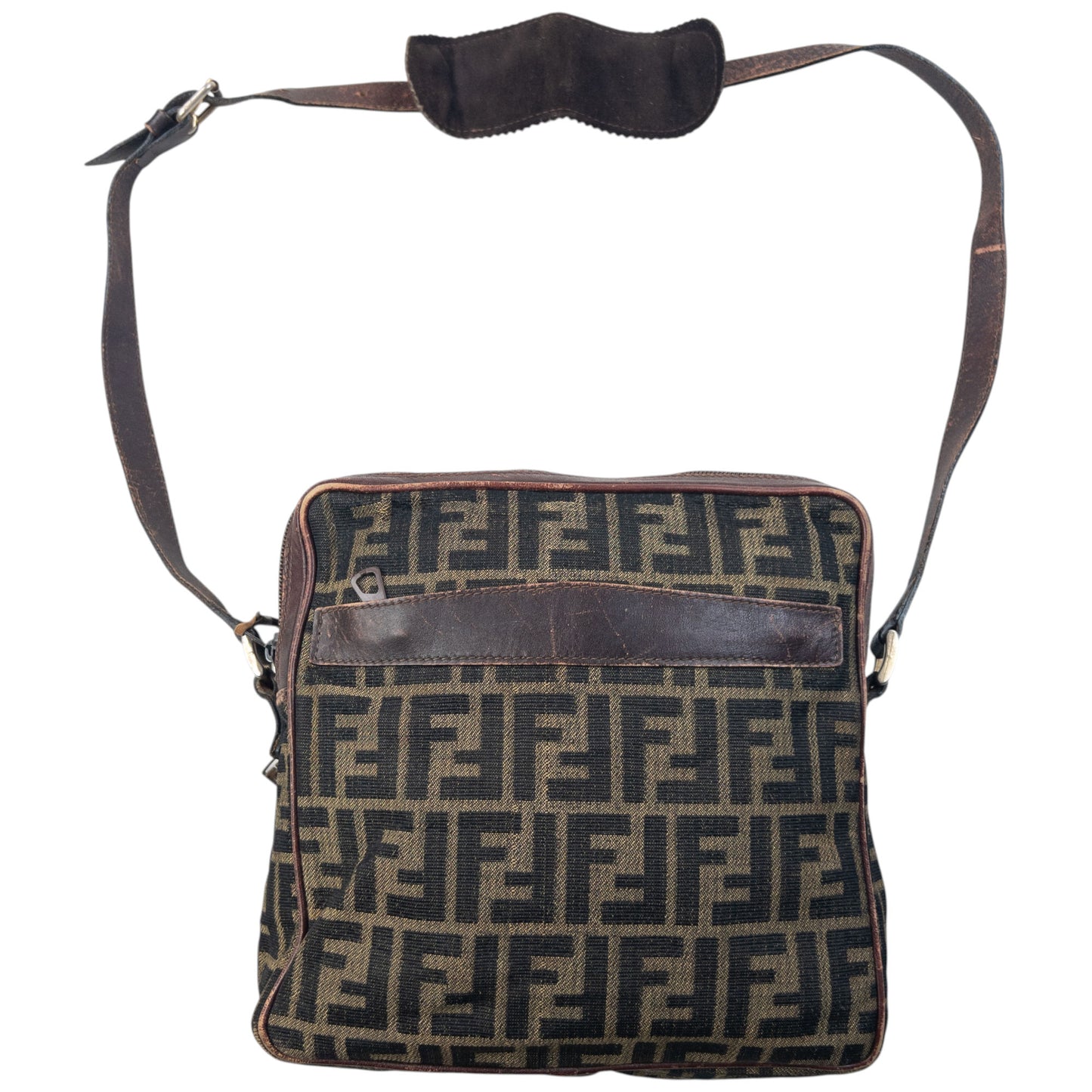Vintage 90s Fendi Monogram Crossbody Bag