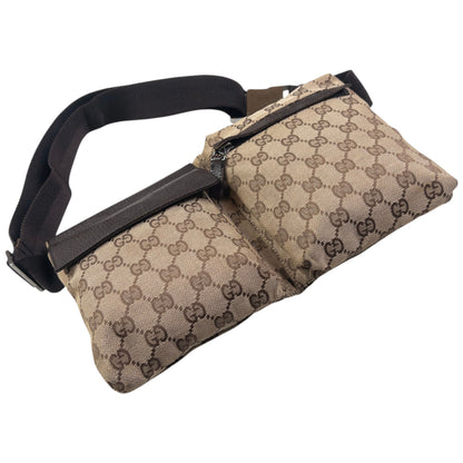 Vintage Gucci Monogram Crossbody Bag