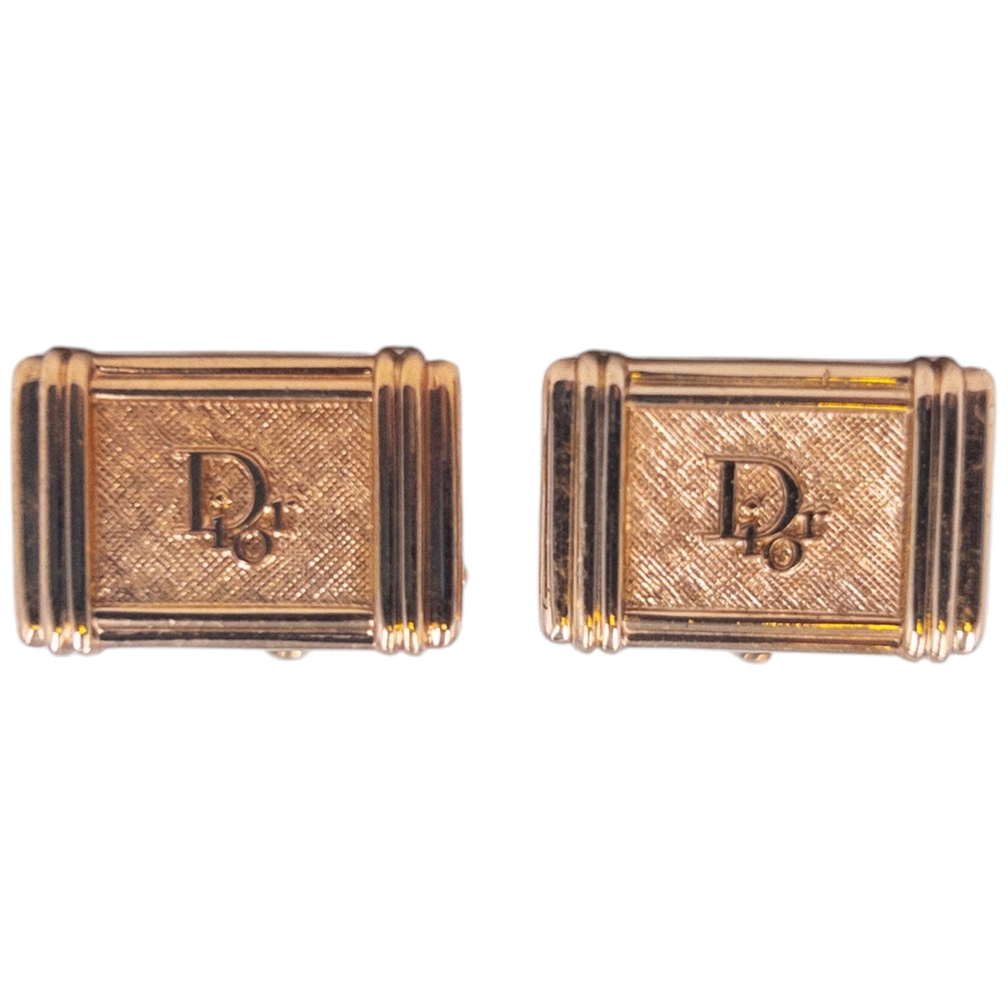 Vintage Dior Embossed Cufflinks