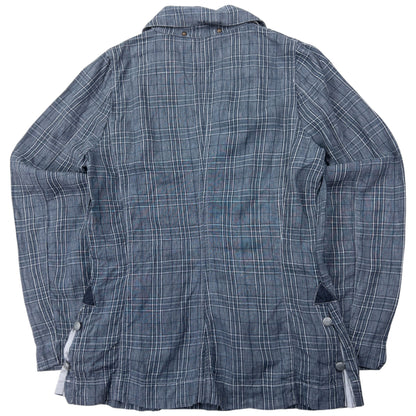 Vintage CP Company Checkered Button Up Jacket Womens Size M