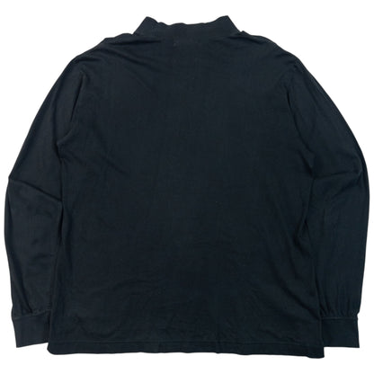 Vintage 90s Issey Miyake MEN Long Sleeve T Shirt in black, photo 2