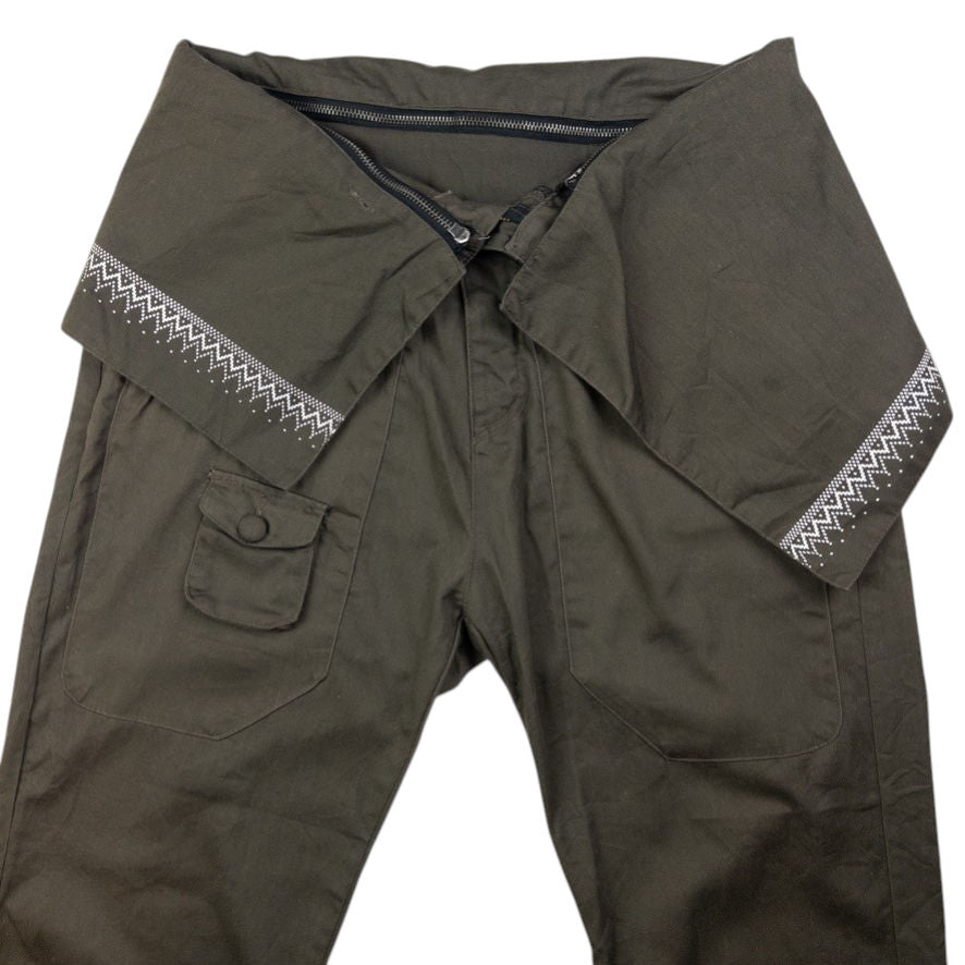 Vintage PPFM Lace-Back Trousers Size W32