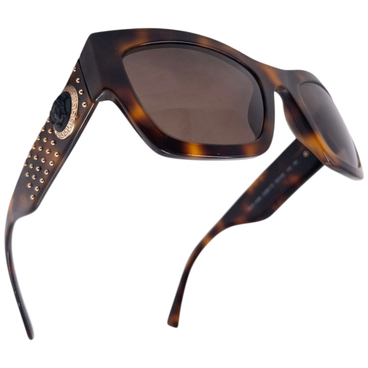 Vintage 2000s Versace Tortoise Shell Sunglasses