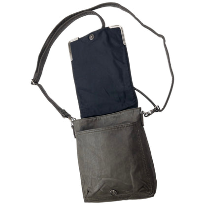 Vintage 2000s Jean Paul Gaultier Leather Crossbody Bag