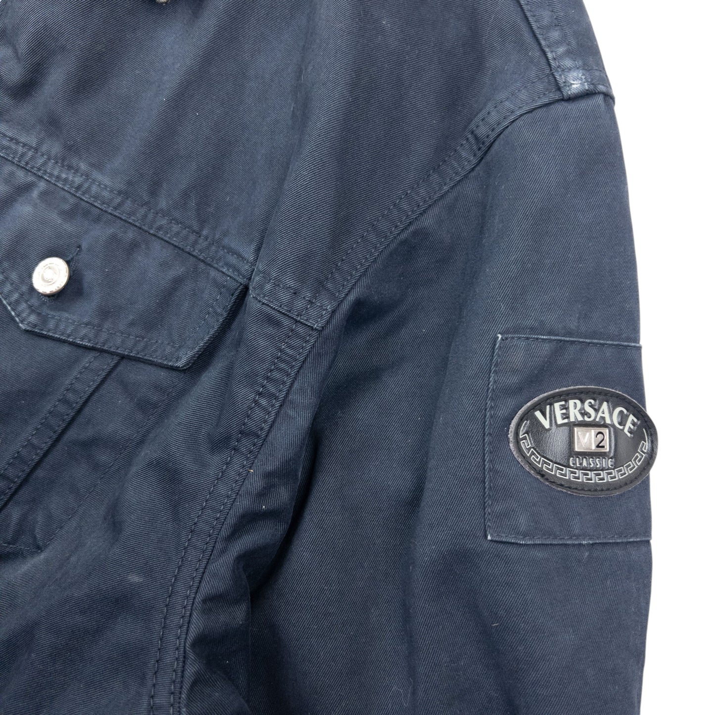 Vintage 2000s Versace Classic V2 Button Up Jacket Size XL