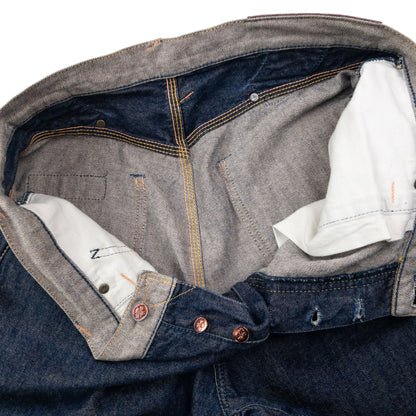 Vintage 90s Evisu Yamane Gull Text Japanese Denim Jeans Size W37