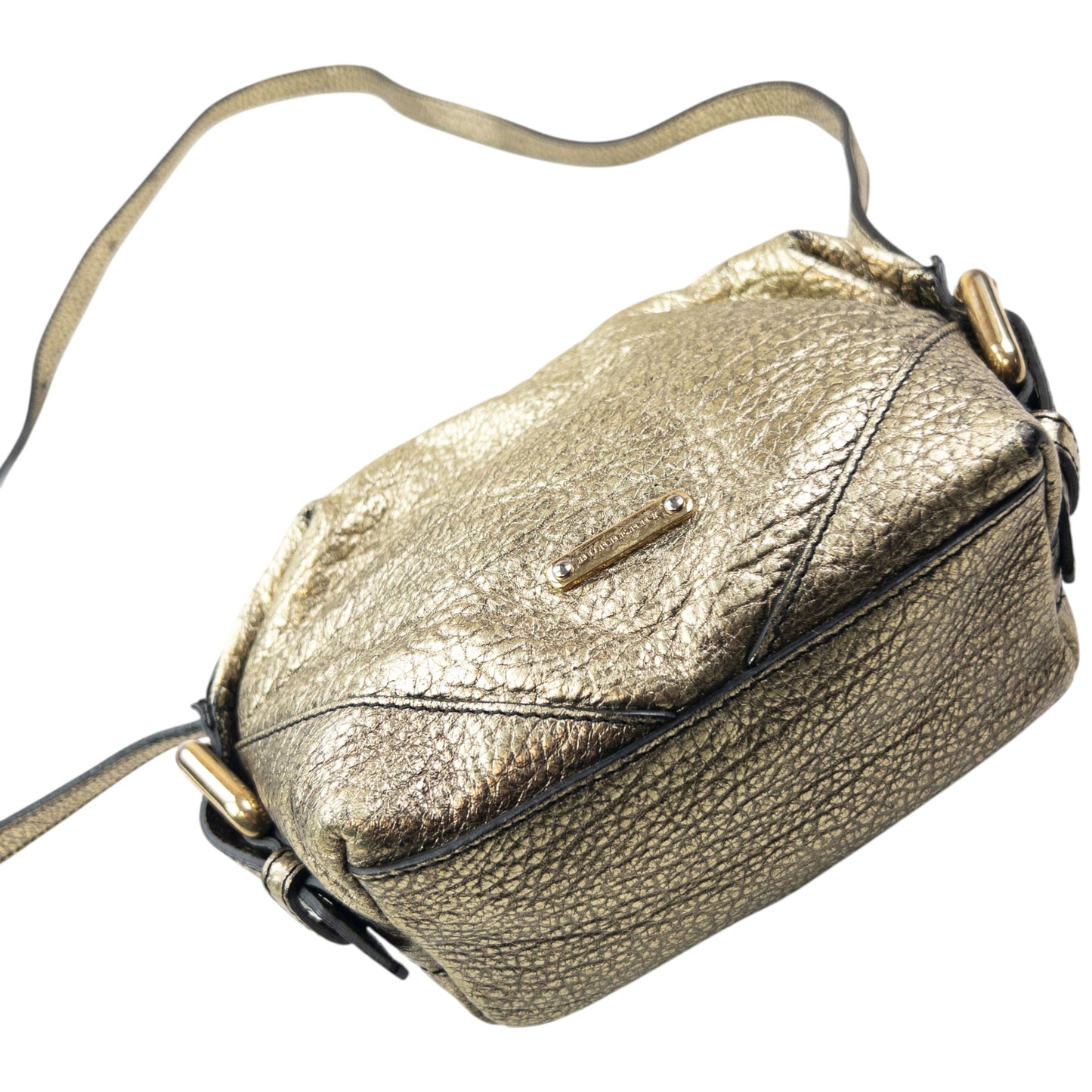 Vintage 2000s Burberry Blue Label Metallic Crossbody Bag