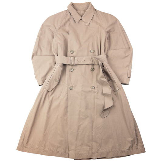 Vintage 2000s Yohji Yamamoto Central Japan Railway Belt Waist Trench Jacket Size L