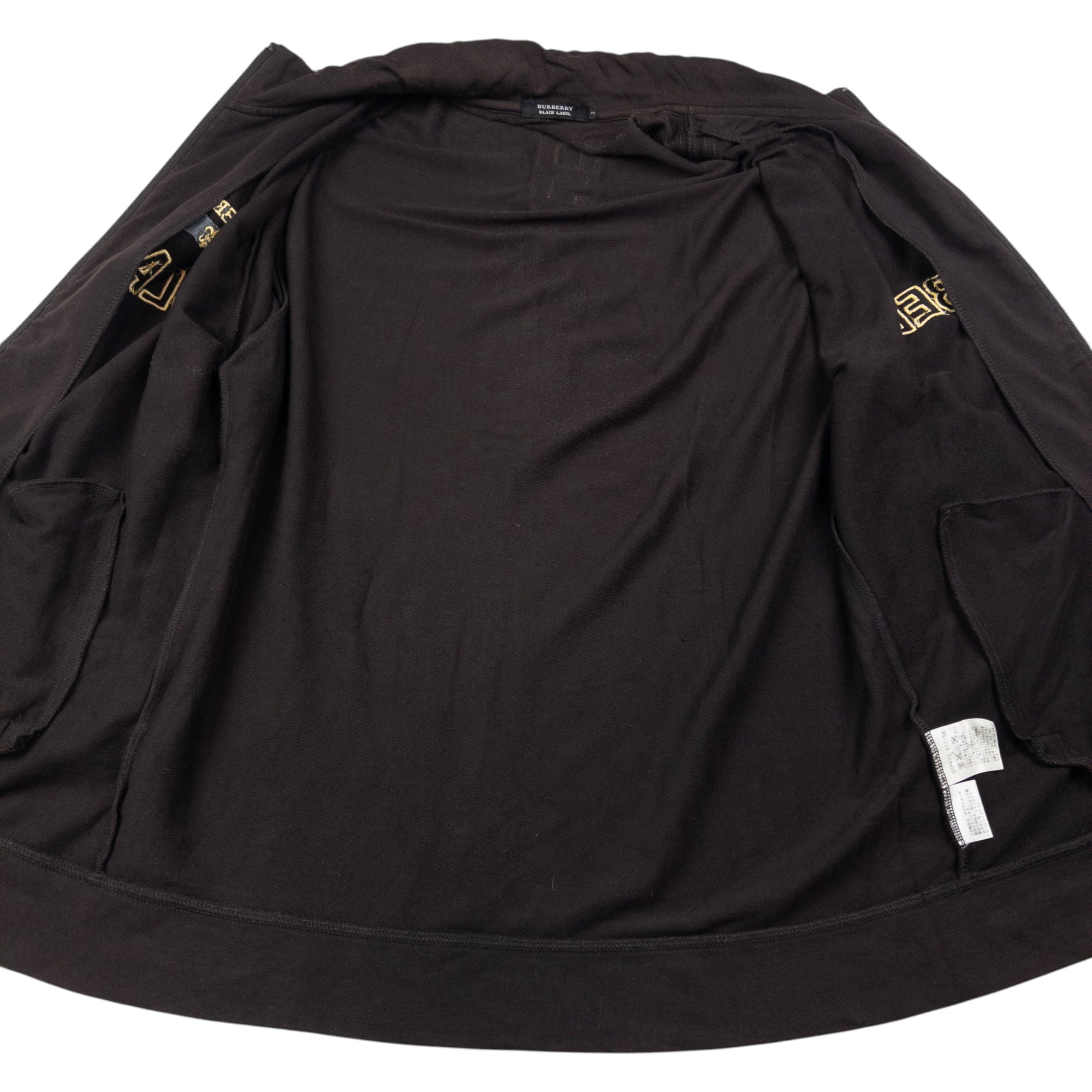 Vintage Burberry Black Label Zip Up Track Jacket Size M