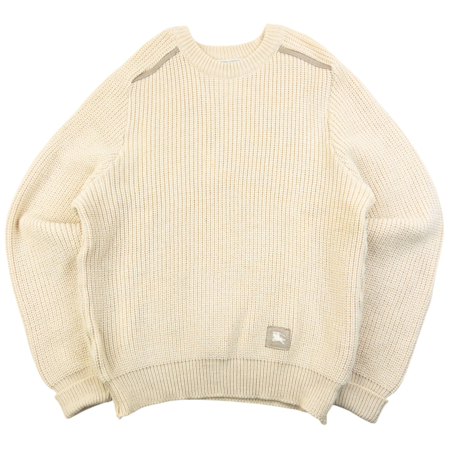 Vintage 90s Burberry Wool Knit Jumper Size M