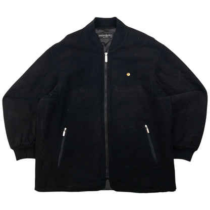 Vintage YSL Yves Saint Laurent Fleece Bomber Jacket Size L