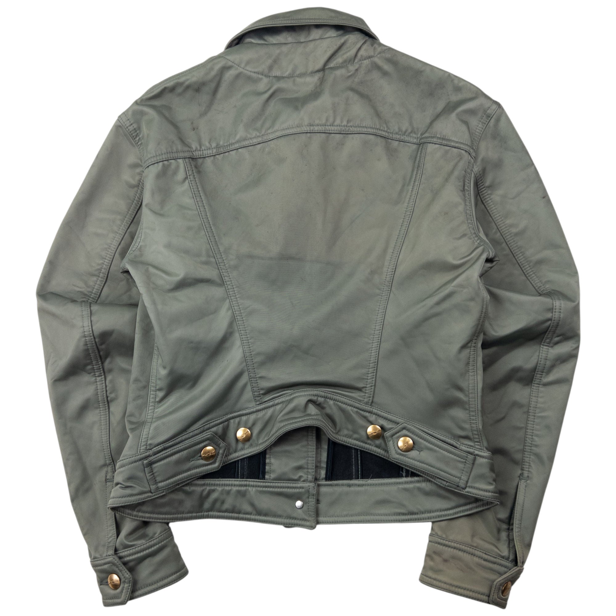 Vintage Katharine Hamnett Cropped Button Up Jacket Womens Size S