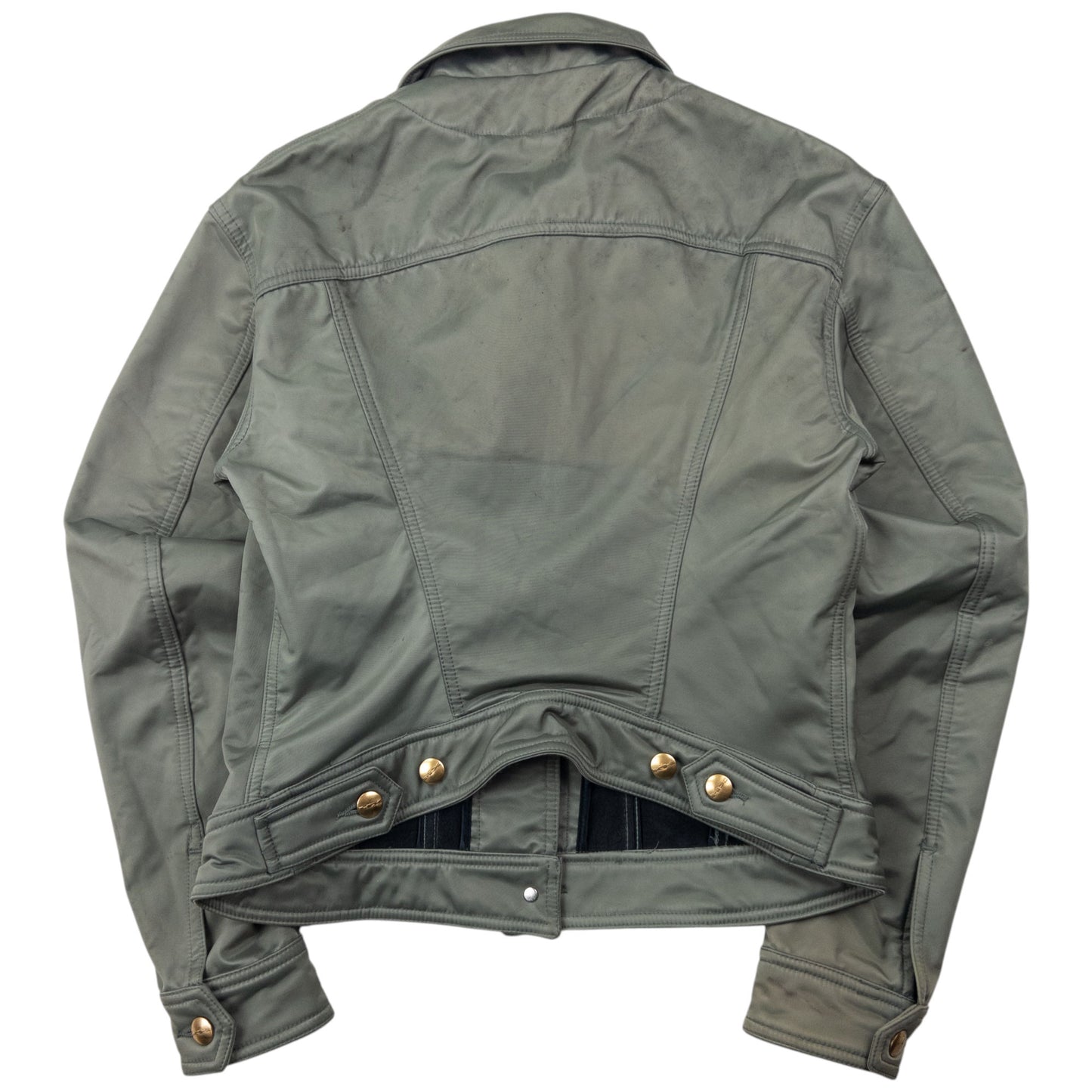 Vintage Katharine Hamnett Cropped Button Up Jacket Womens Size S