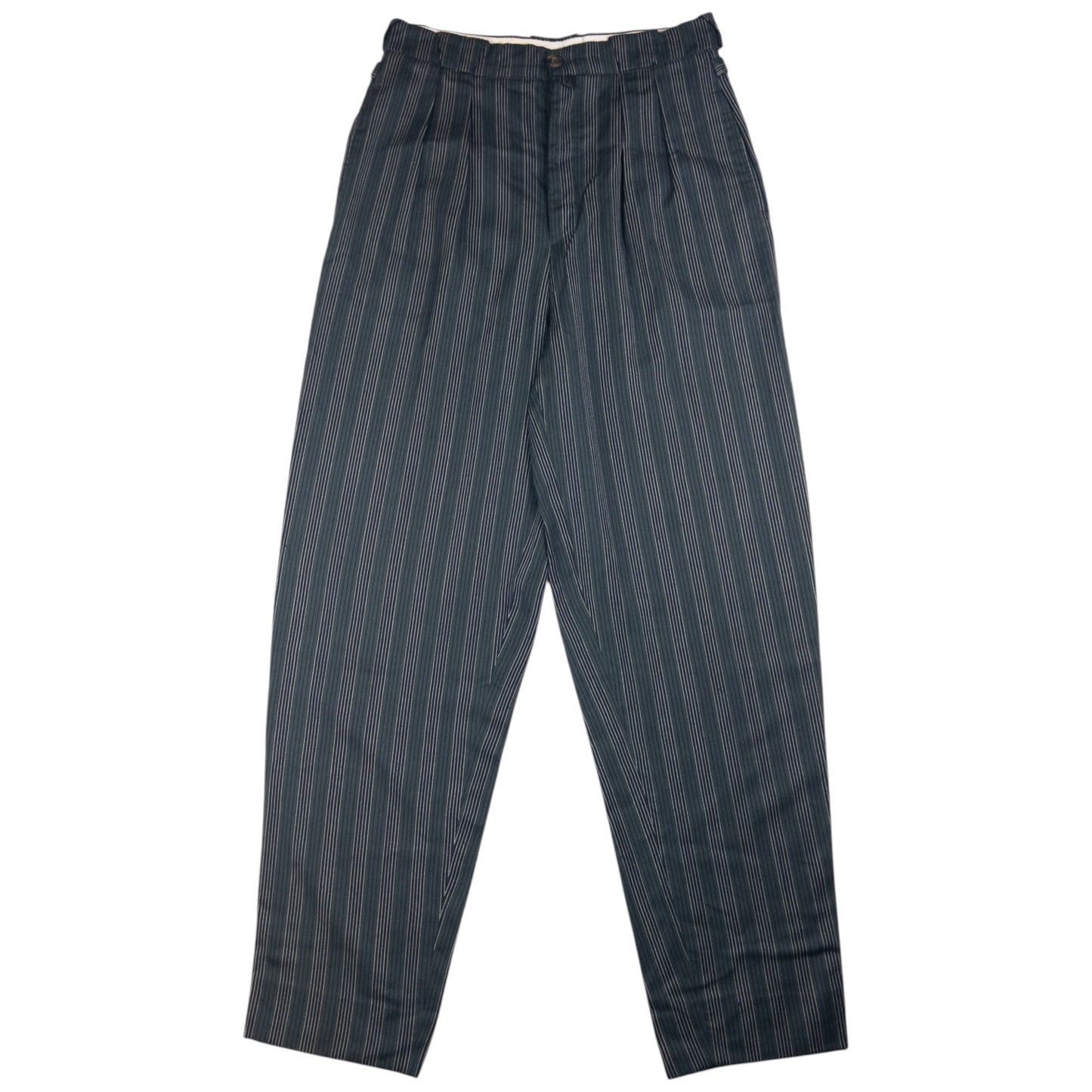 Vintage Dries Van Noten Striped Trousers Size W30