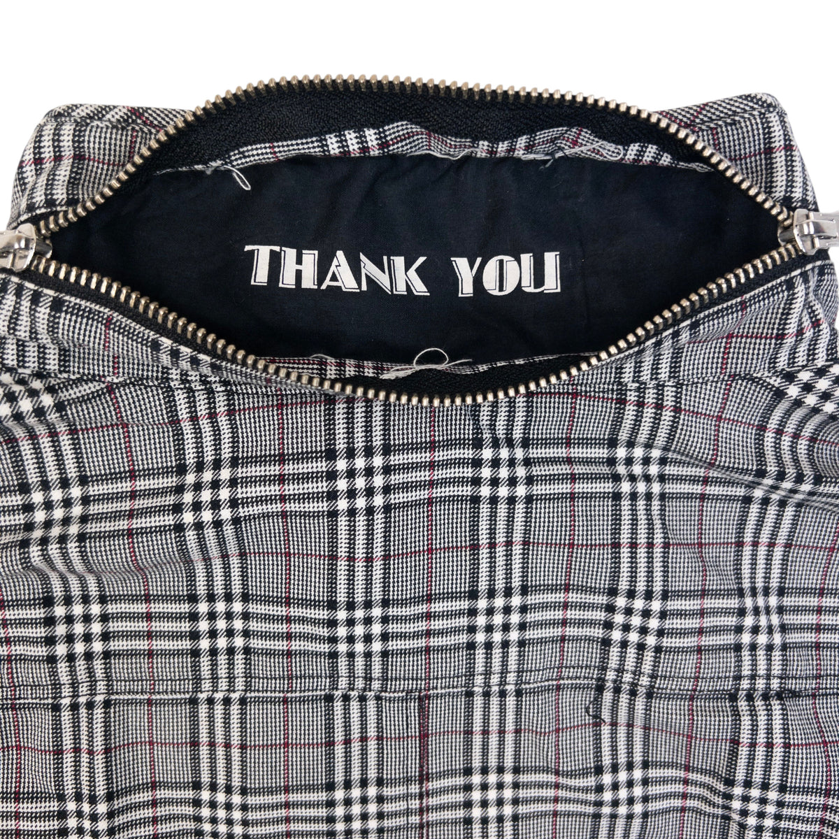Vintage 2000s PPFM Checkered Multi Zip Jacket Womens Size S