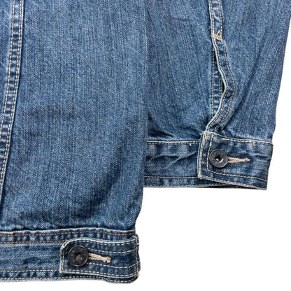 Vintage Marithe + Francois Girbaud Zip Up Denim Jacket Size XXL