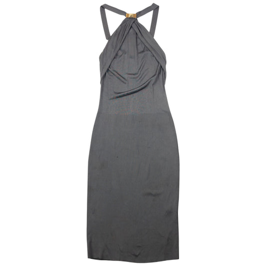 Vintage 2000s Gucci Halterneck Dress Womens Size S