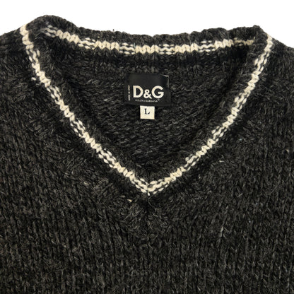 Vintage 2000s Dolce & Gabbana Wool Knit Jumper Womens Size L