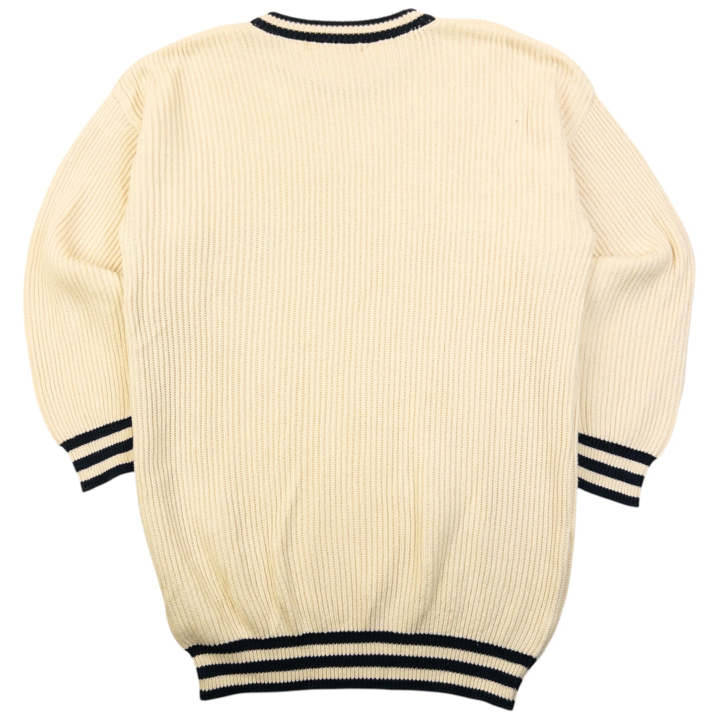 Vintage 90s Burberry Ribbed Knit Jumper Size S