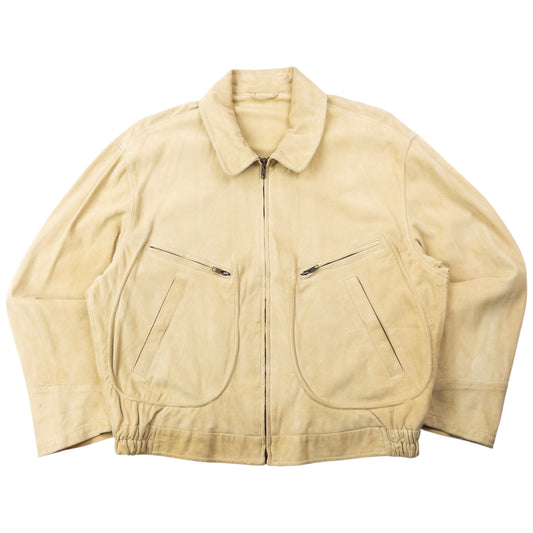 Vintage 80s Emporio Armani Suede Jacket Size S